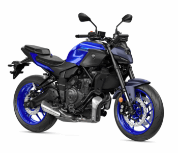 Yamaha MT-07 2025 prenájom Orava – pohľad spredu