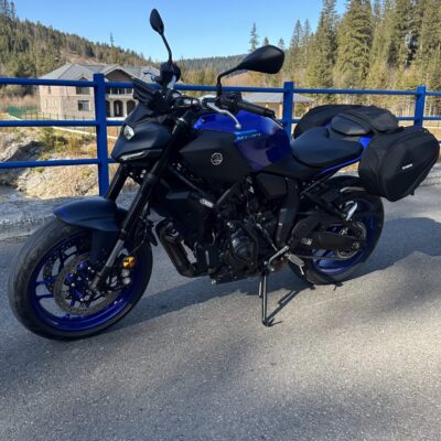 Yamaha MT-07 jazda po okreskách Orava